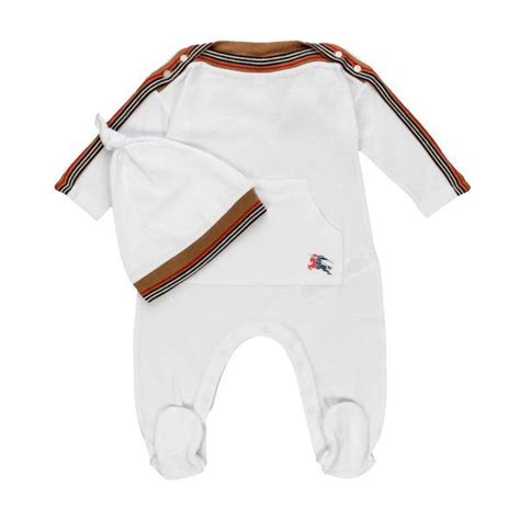 completi eleganti burberry neonato|Set e completi neonata di Burberry Kids .